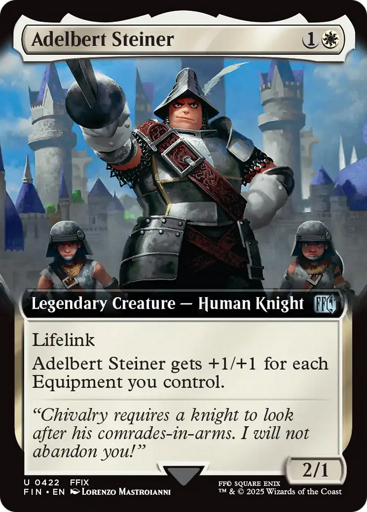 Adelbert Steiner (FIN-422) - FINAL FANTASY: (Extended Art) Foil