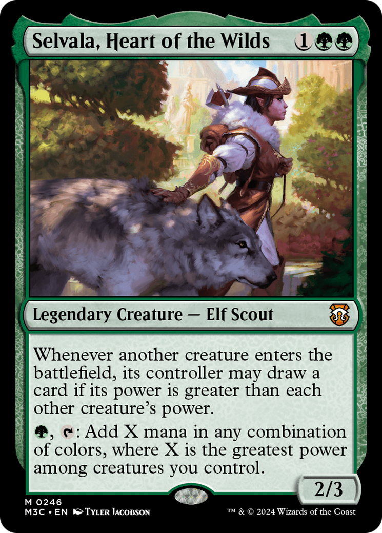 Selvala, Heart of the Wilds (M3C-246) - Modern Horizons 3 Commander