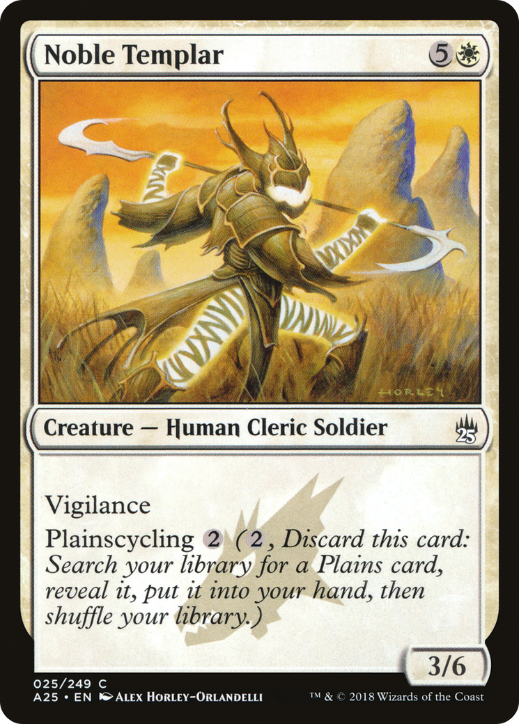 Noble Templar (A25-025) - Masters 25 Foil