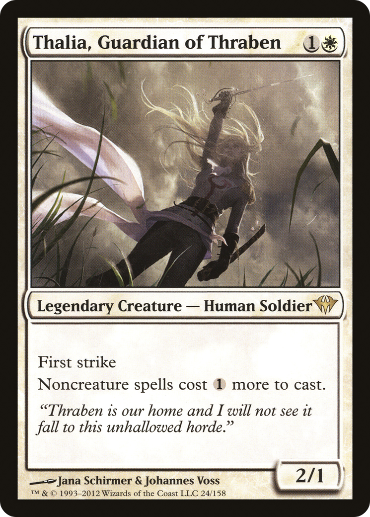 Thalia, Guardian of Thraben (DKA-024) - Dark Ascension