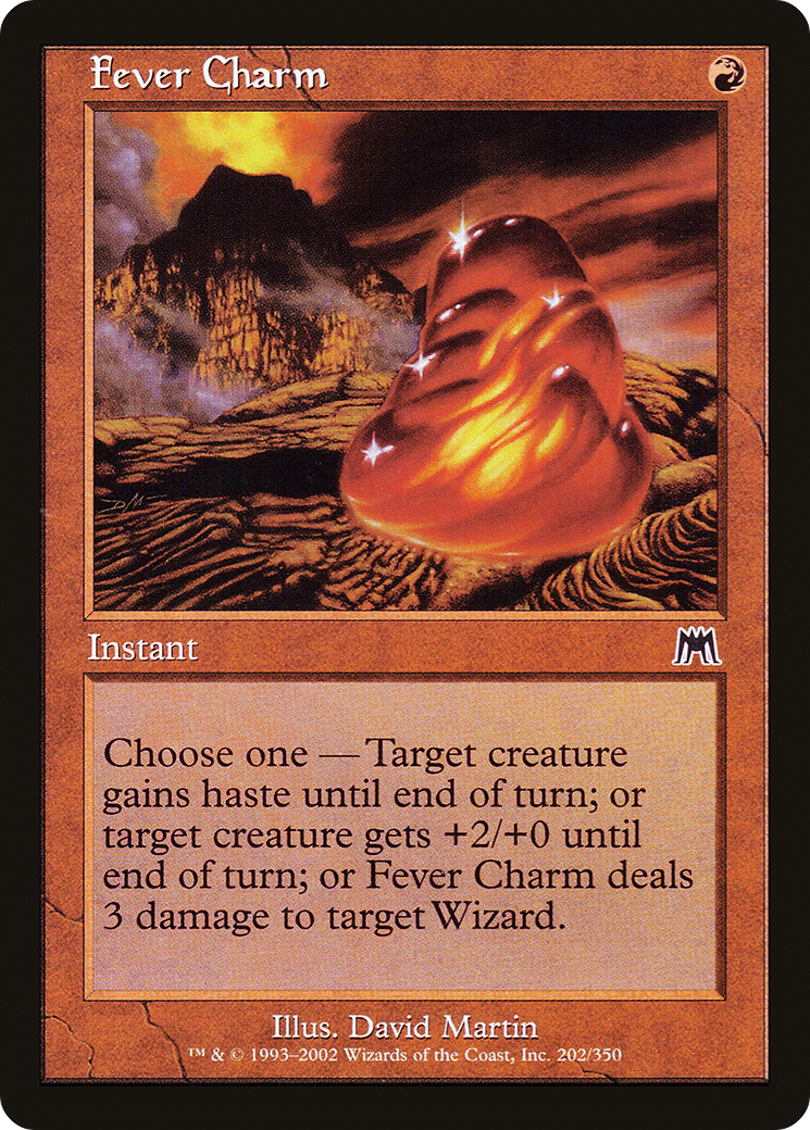 Fever Charm (ONS-202) - Onslaught Foil