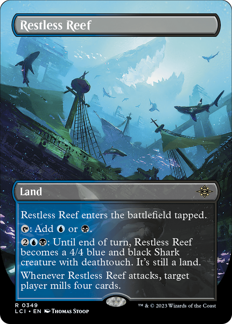 Restless Reef (LCI-349) - The Lost Caverns of Ixalan (Borderless)