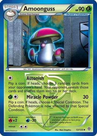 Amoonguss (Team Plasma) 013  Plasma Storm - Uncommon