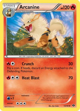 Arcanine (13) 013/99  Next Destinies - Uncommon