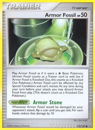 Armor Fossil 119  Platinum - Common