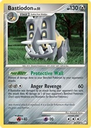 Bastiodon 021/123  - Holofoil Deck Exclusives - Holo Rare