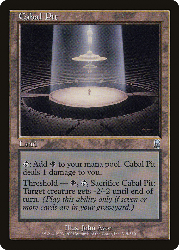 Cabal Pit (ODY-315) - Odyssey