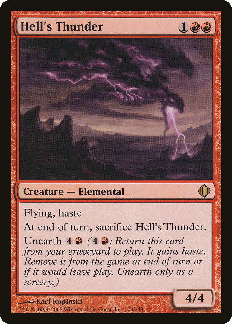 Hell's Thunder (ALA-103) - Shards of Alara