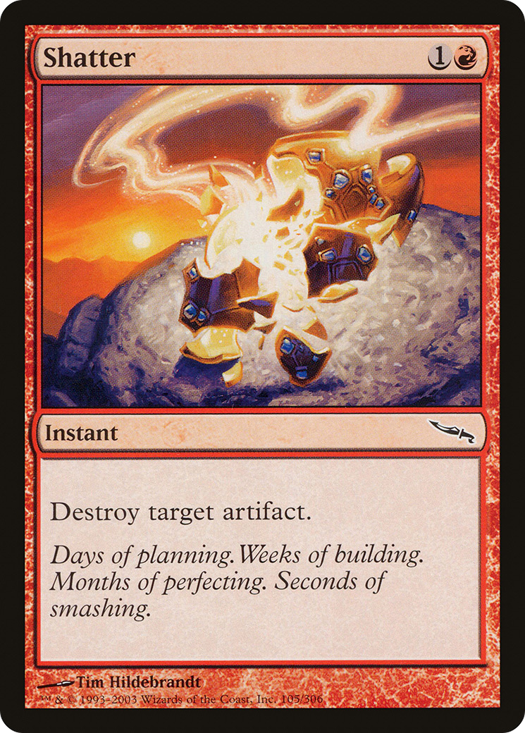 Shatter (MRD-105) - Mirrodin Foil