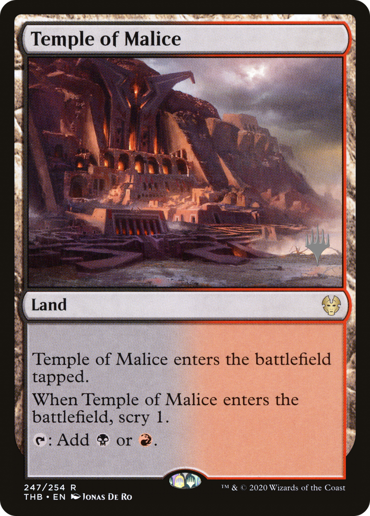 Temple of Malice (PPTHB-247) - Theros Beyond Death Promos Foil