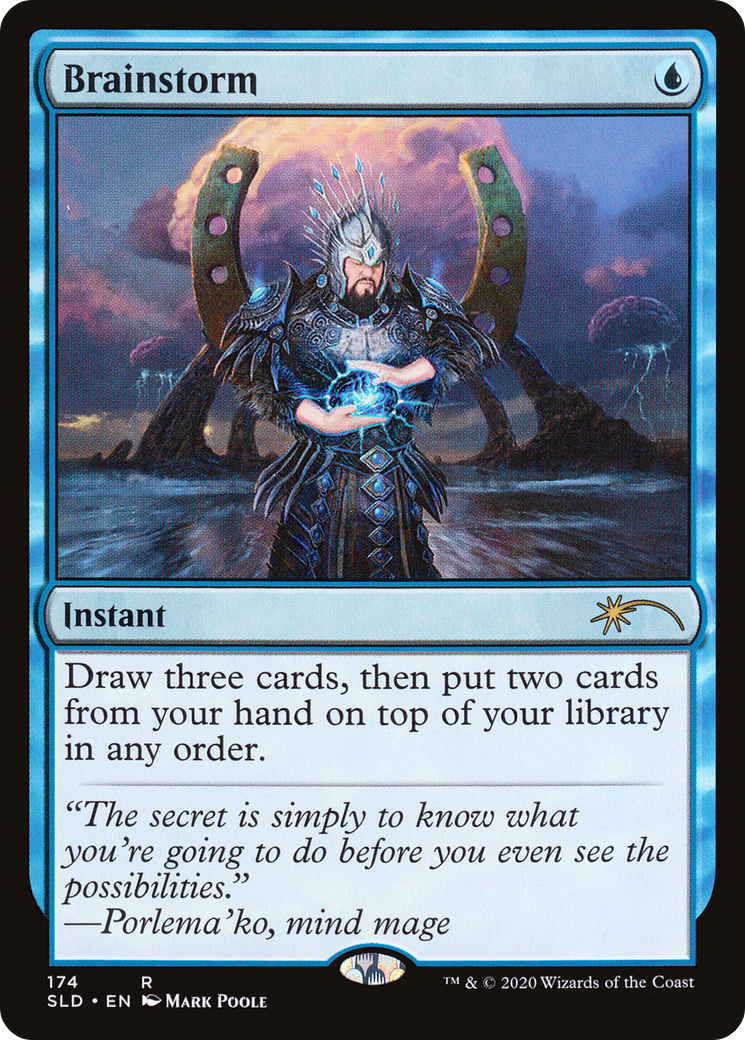 Brainstorm (SLD-174) - Secret Lair Drop Foil