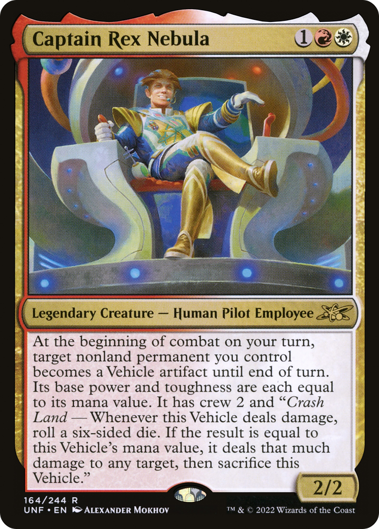 Captain Rex Nebula (UNF-164) - Unfinity Foil
