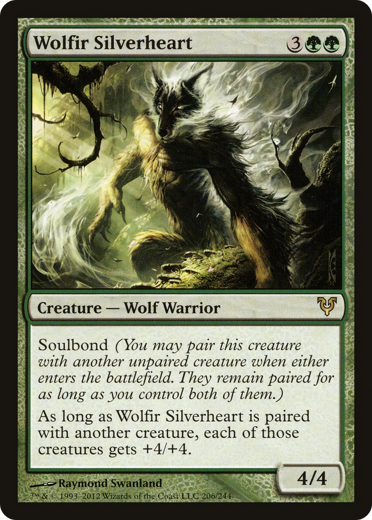 Wolfir Silverheart (AVR-206) - Avacyn Restored Foil