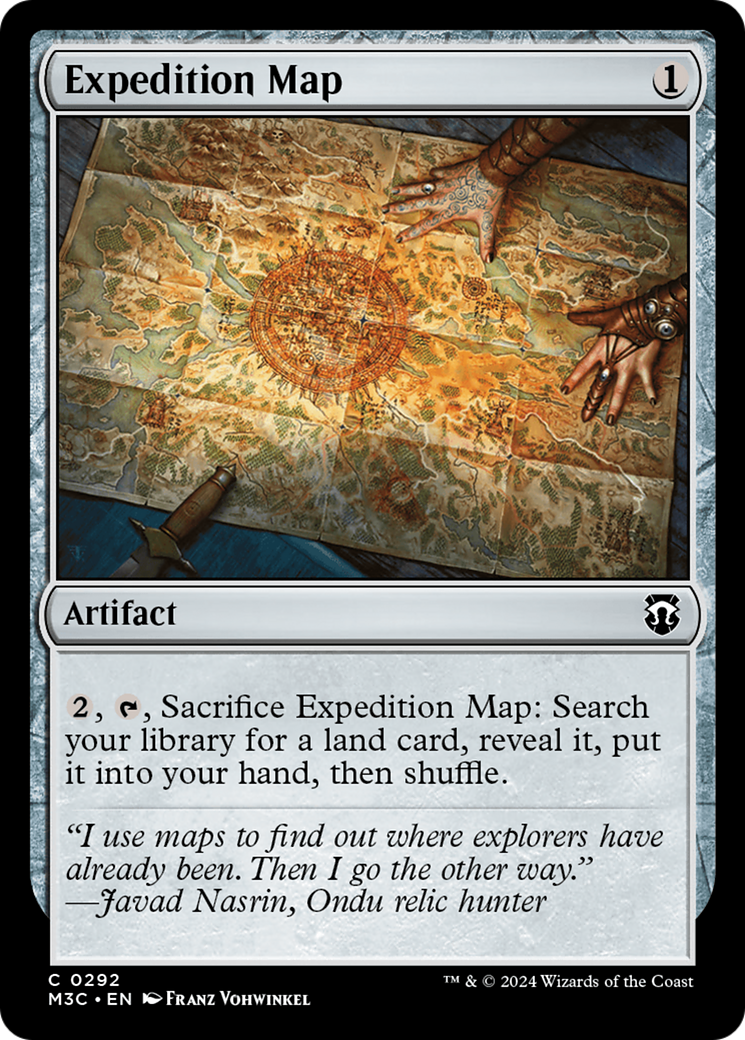 Expedition Map (M3C-292) - Modern Horizons 3 Commander