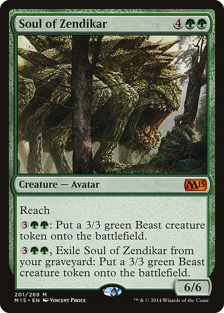 Soul of Zendikar (M15-201) - Magic 2015