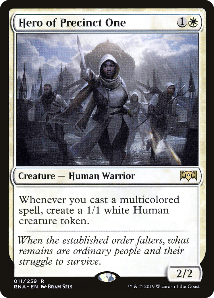 Hero of Precinct One (RNA-011) - Ravnica Allegiance Foil