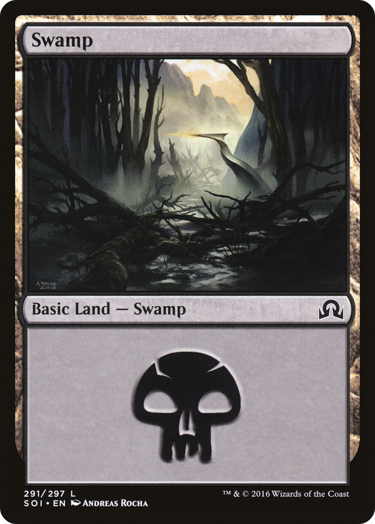 Swamp (SOI-291) - Shadows over Innistrad Foil