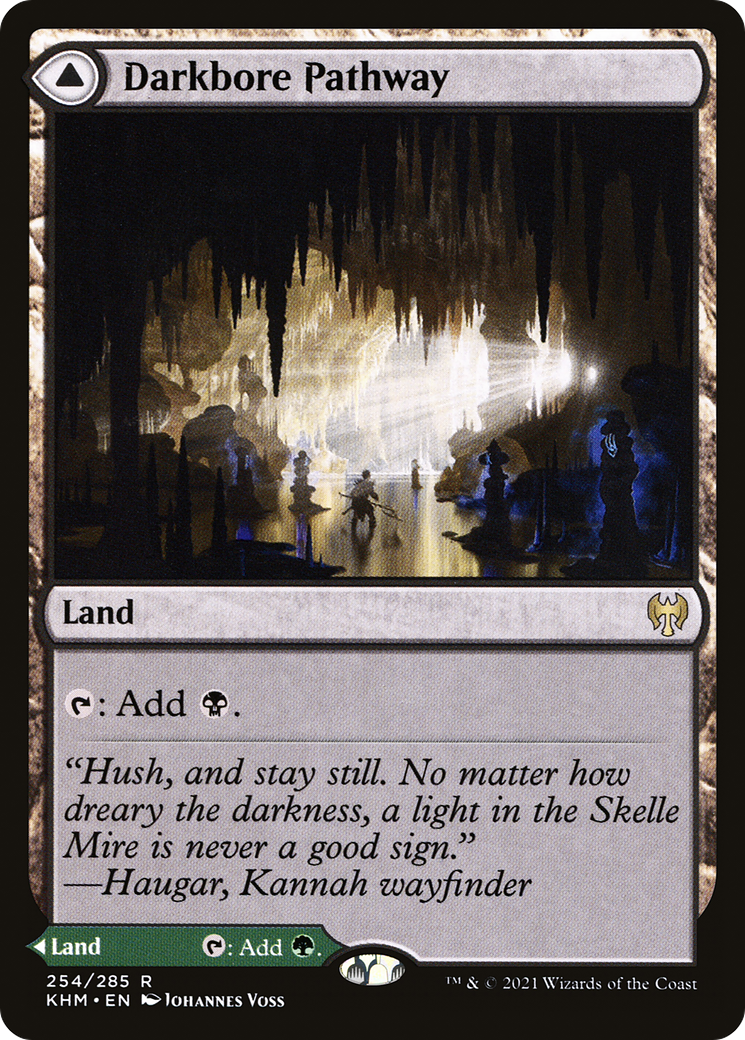 Darkbore Pathway // Slitherbore Pathway (KHM-254) - Kaldheim
