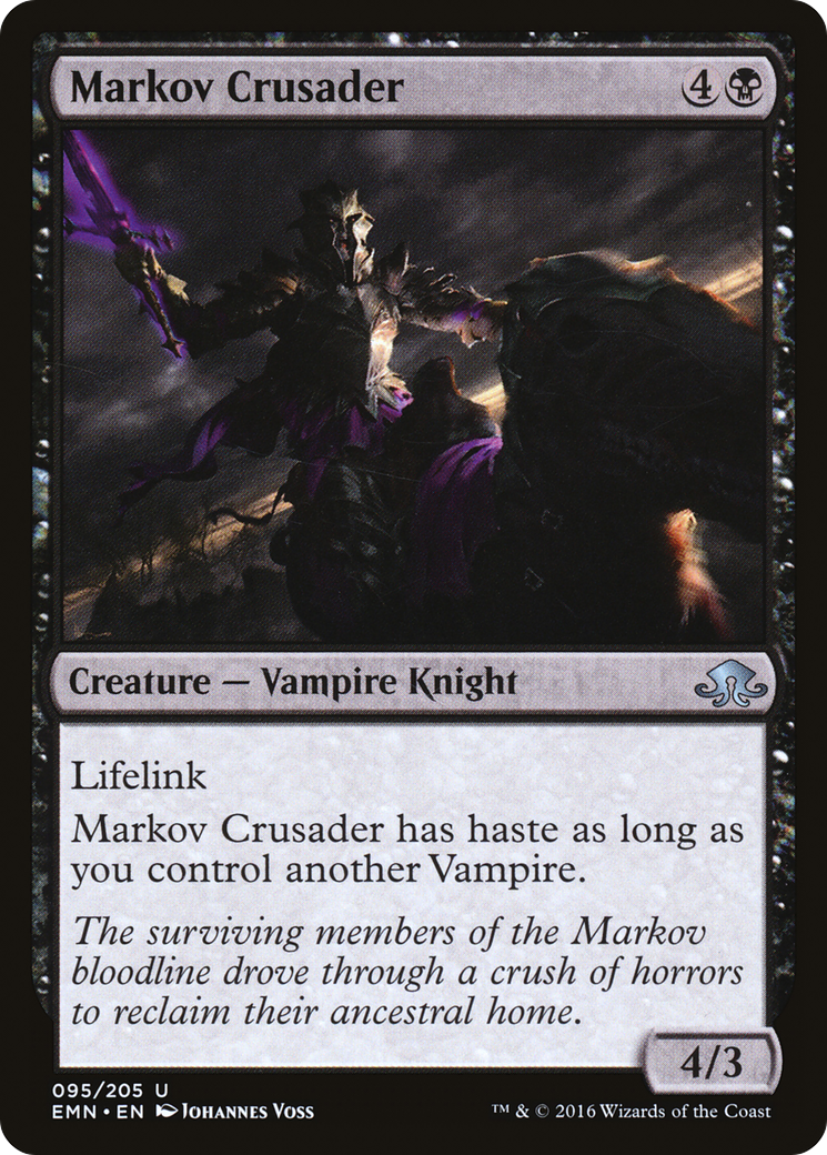 Markov Crusader (EMN-095) - Eldritch Moon Foil
