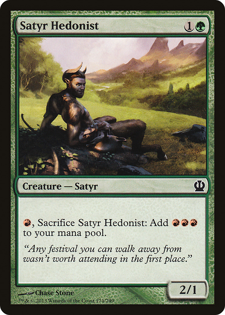 Satyr Hedonist (THS-174) - Theros
