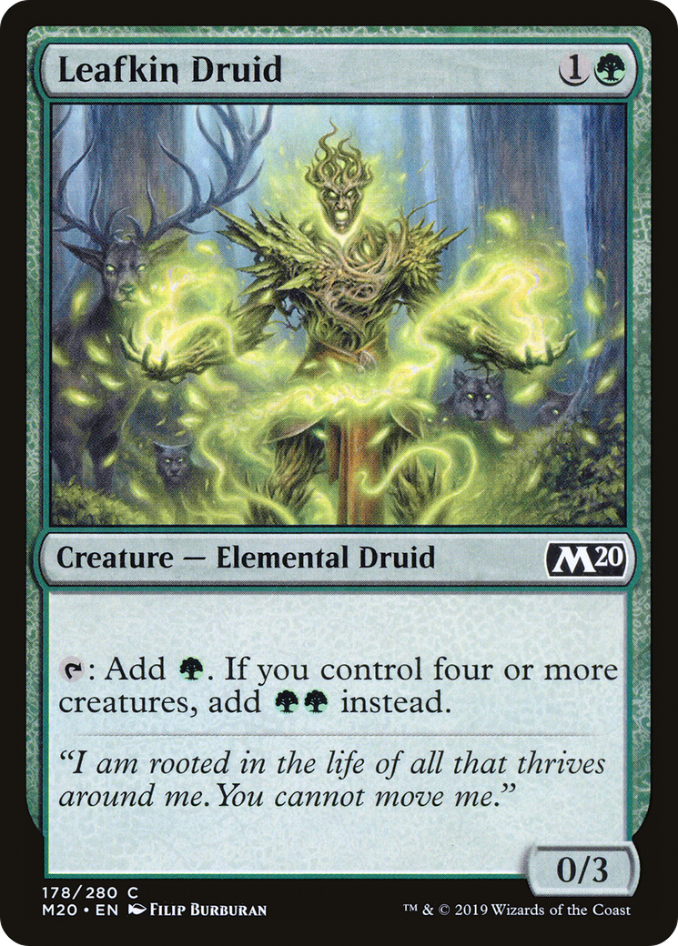 Leafkin Druid (M20-178) - Core Set 2020