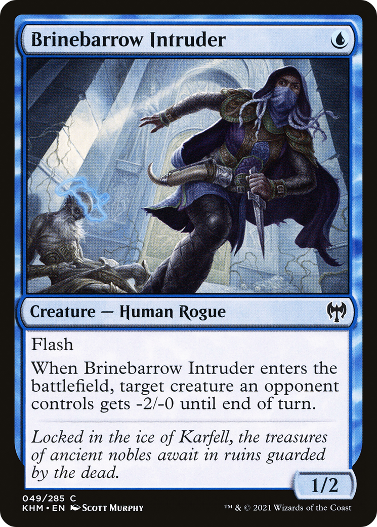 Brinebarrow Intruder (KHM-049) - Kaldheim Foil