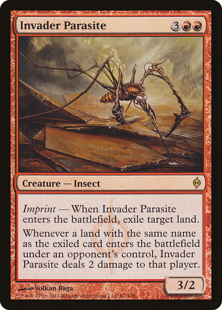 Invader Parasite (NPH-087) - New Phyrexia Foil