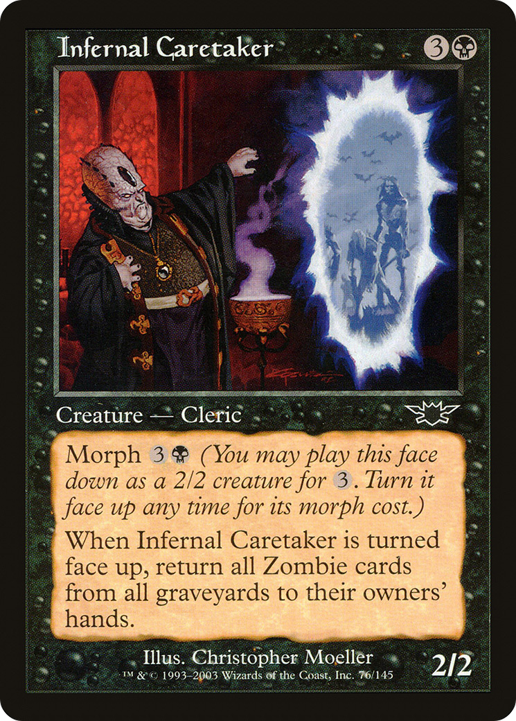 Infernal Caretaker (LGN-076) - Legions Foil
