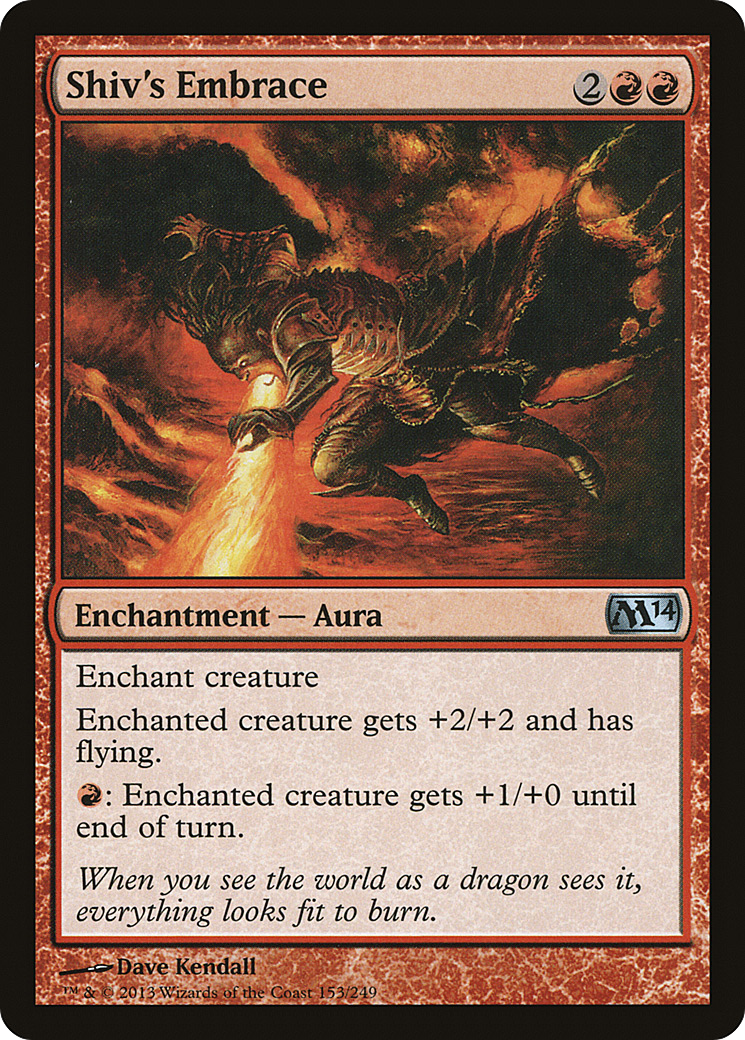 Shiv's Embrace (M14-153) - Magic 2014 Foil