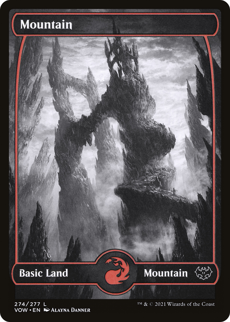 Mountain (VOW-274) - Innistrad: Crimson Vow: (Showcase)