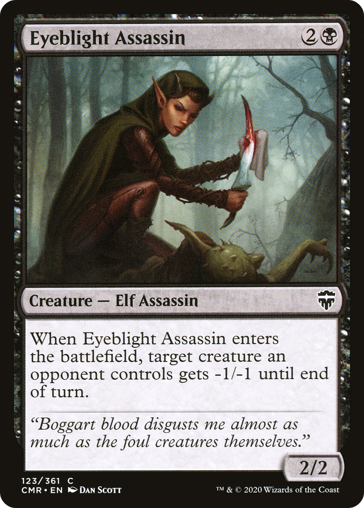 Eyeblight Assassin (CMR-123) - Commander Legends Foil