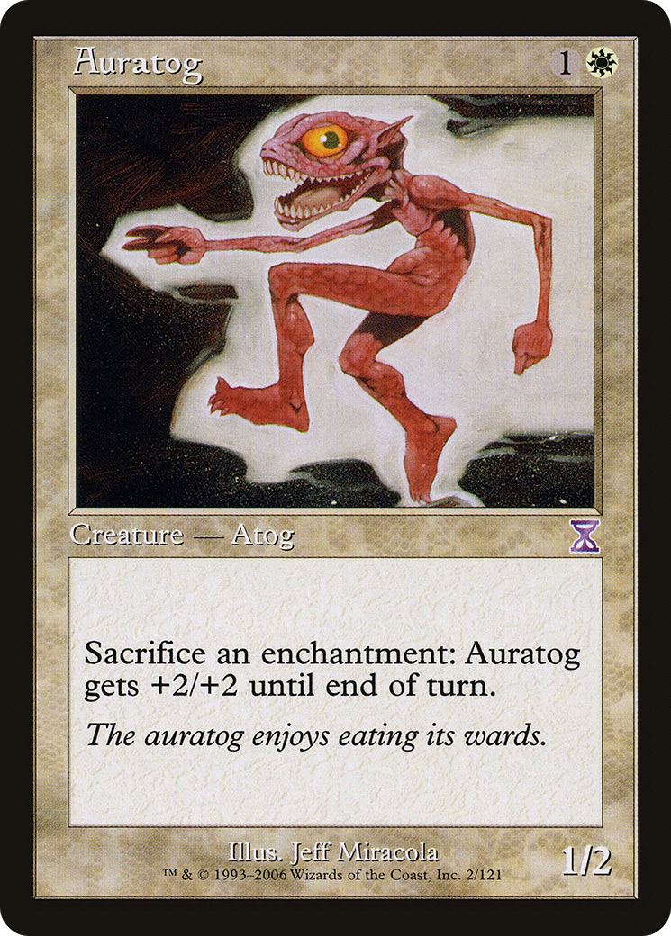 Auratog (TSB-002) - Time Spiral Timeshifted Foil