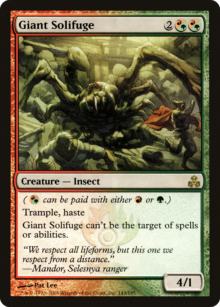 Giant Solifuge (GPT-143) - Guildpact