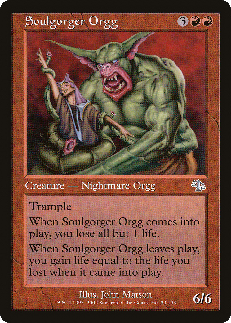 Soulgorger Orgg (JUD-099) - Judgment Foil
