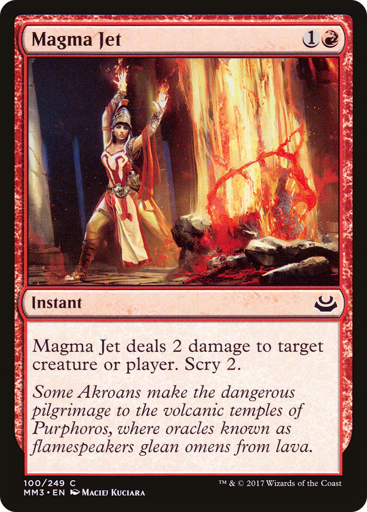Magma Jet (MM3-100) - Modern Masters 2017 Foil