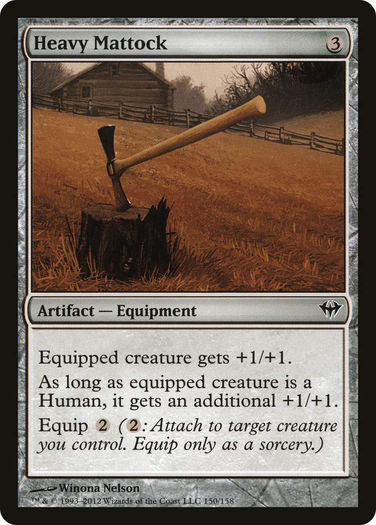 Heavy Mattock (DKA-150) - Dark Ascension Foil