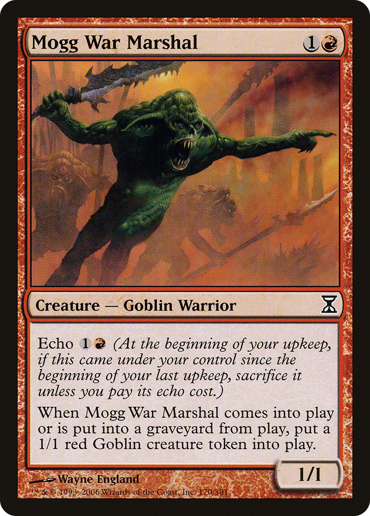 Mogg War Marshal (TSP-170) - Time Spiral