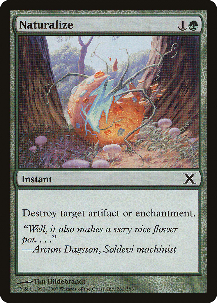 Naturalize (10E-282) - Tenth Edition Foil