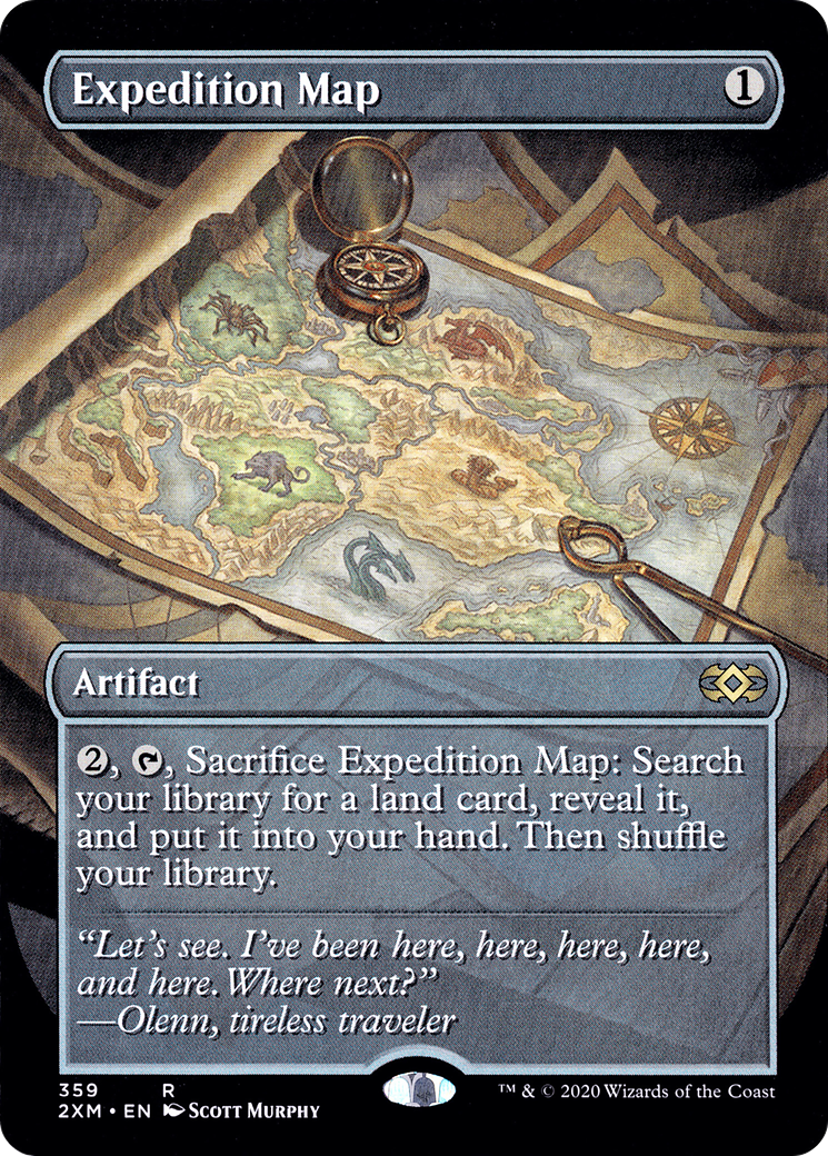 Expedition Map (2XM-359) - Double Masters (Borderless)