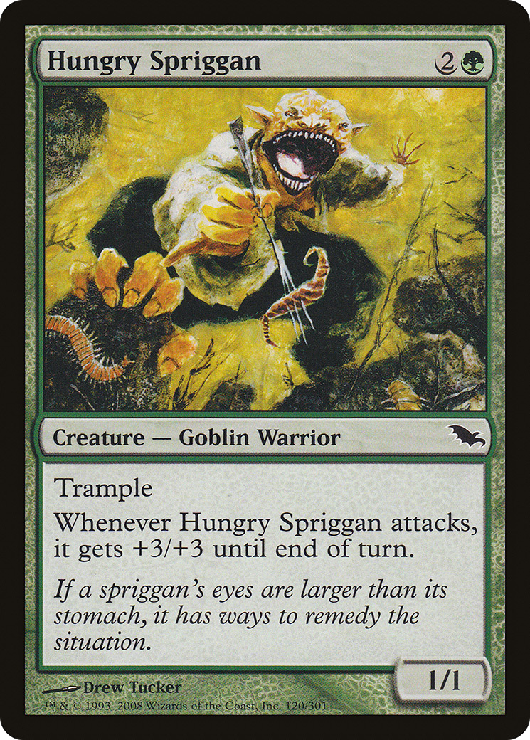 Hungry Spriggan (SHM-120) - Shadowmoor Foil