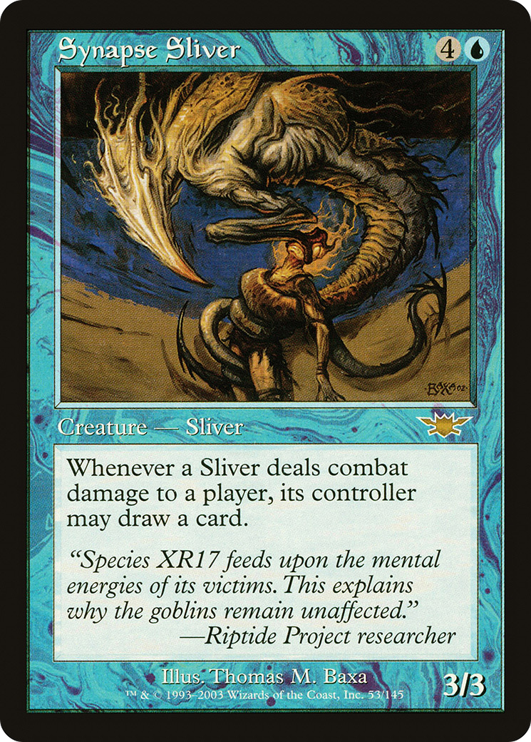 Synapse Sliver (LGN-053) - Legions Foil