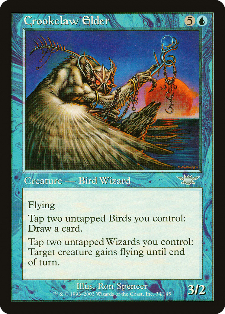 Crookclaw Elder (LGN-034) - Legions Foil