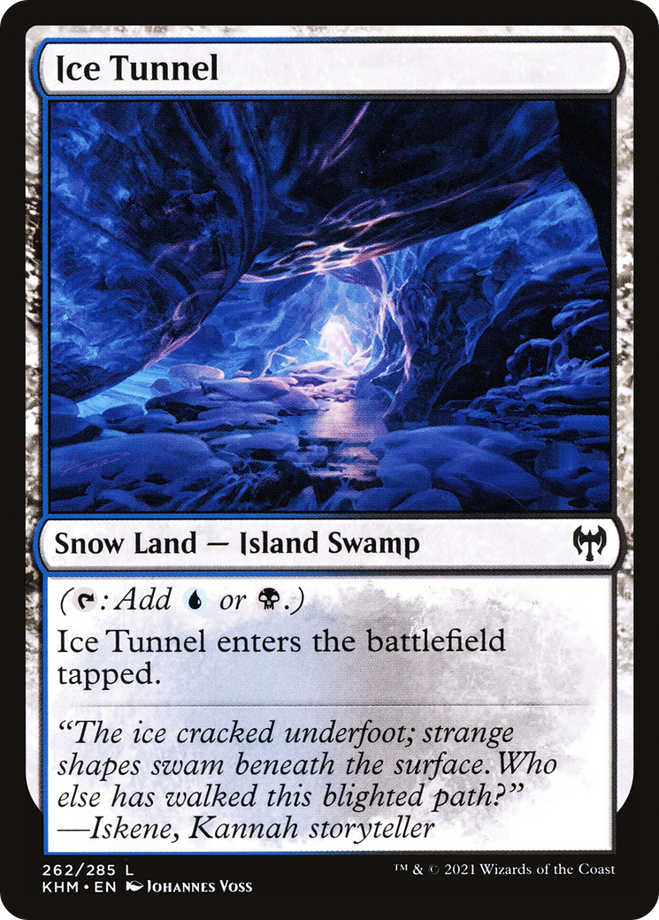 Ice Tunnel (KHM-262) - Kaldheim: (snow) Foil