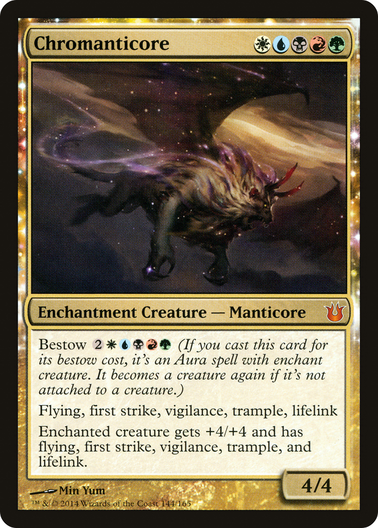 Chromanticore (BNG-144) - Born of the Gods: (enchantment)