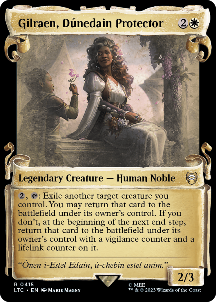 Gilraen, Dúnedain Protector (LTC-415) - Tales of Middle-earth Commander: (Showcase)