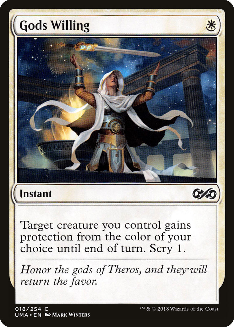 Gods Willing (UMA-018) - Ultimate Masters Foil