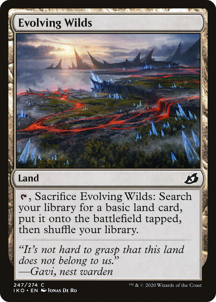 Evolving Wilds (IKO-247) - Ikoria: Lair of Behemoths
