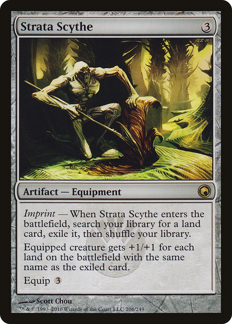 Strata Scythe (SOM-206) - Scars of Mirrodin Foil