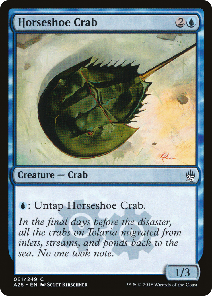 Horseshoe Crab (A25-061) - Masters 25