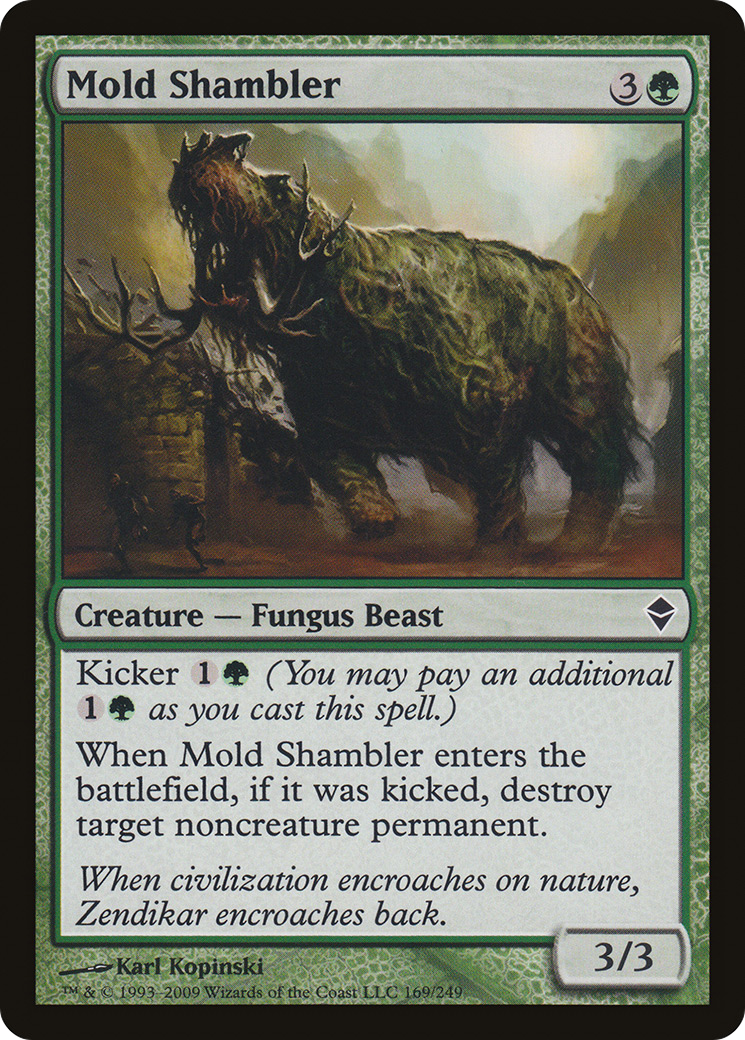 Mold Shambler (ZEN-169) - Zendikar Foil